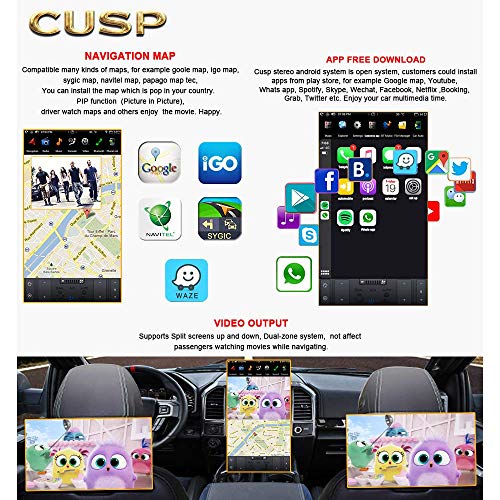 Car Stereo Radio GPS for Ford Mustang 2010 (PX3 Quad core 2G+32G AUTO A/C & Manual A/C)