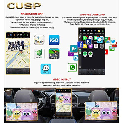 Car Stereo Radio GPS for Ford Mustang 2010 (PX3 Quad core 2G+32G AUTO A/C & Manual A/C)