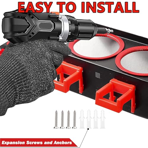 Spray Bottle Holders (2 Pack Spray Bottle Racks)