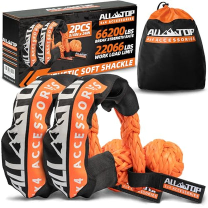 Synthetic Soft Shackle Rope 3 (3/4" x 24" Shackles)