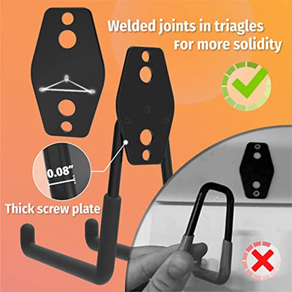 14PC Garage Hooks Heavy Duty (Garage Hook Kit 14 PC)
