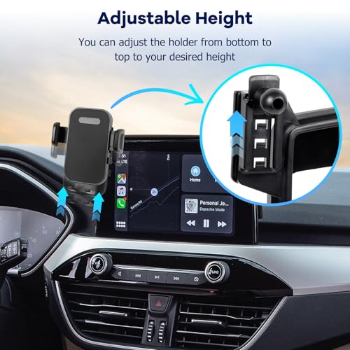 Car Phone Holder for 2020 (For Ford Escape 2020-2025 8inch)