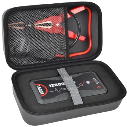 Carrying Case Compatible with NEXPOW Car Jump Starter (Grey)
