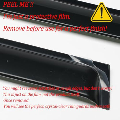 Window Visors Rain Guards for 2005 (2005-2015 Xterra)