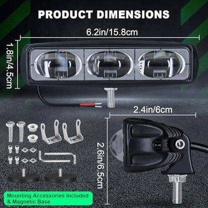 LED Green Line Forklift Safety Light Warehouse Hazard Warning (Green)