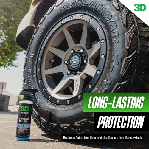 Magic Blue Tire Shine Spray (128 Fl Oz (Pack of 1))