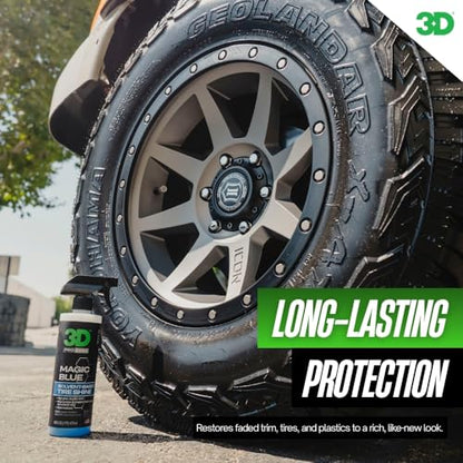 Magic Blue Tire Shine Spray (128 Fl Oz (Pack of 1))