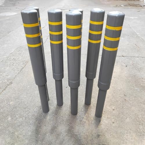 Metal Safety Bollard (Gray (1pcs))