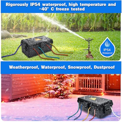 Medium Outdoor Electrical Box (Medium / Black)