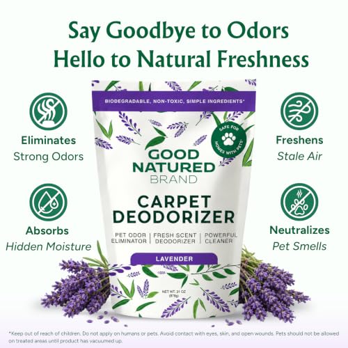 Carpet Deodorizer & Pet Odor Eliminator Powder (31 Ounce)
