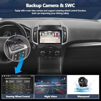4G+128G Car Radio Stereo for Ford Edge 2015