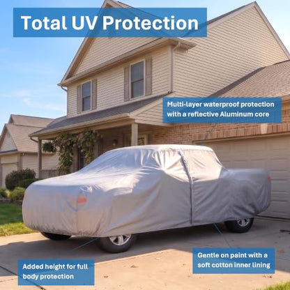 Truck Cover Waterproof All Weather. See Truck Size (Reflective / T0 - see Vehicle Size Chart)