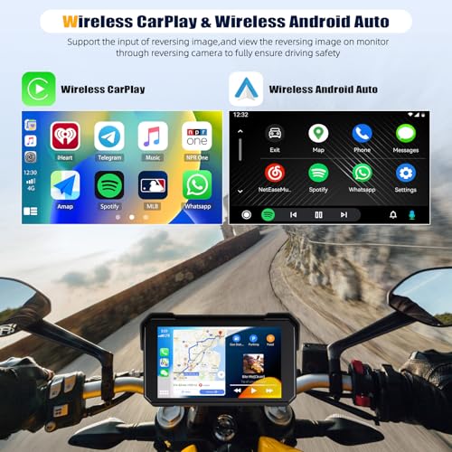 CarPlay Screen for Motorcycle