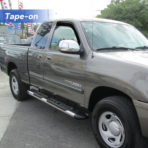 Window Visors Rain Guards for 2000 (2000-2006 Toyota Tundra Access Cab)