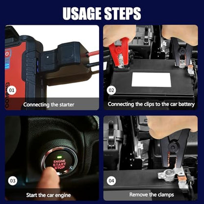 Car Jump Starter Clamps