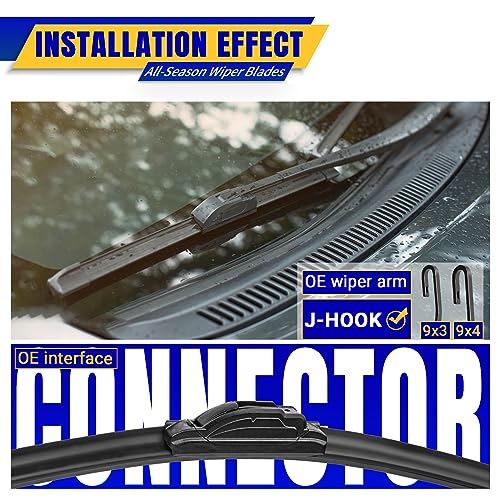 3 Wipers Fits Toyota 4Runner 2003 (22"+20"+12")