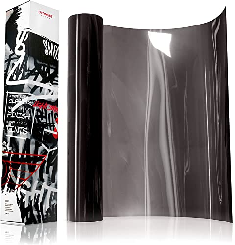 Ultimate Headlight Taillight Tint Vinyl Wrap (12" x 7ft / Light Smoke)