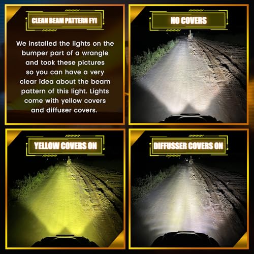 160W 5 Inch Driving Lights (5 Inch 160W Clear)