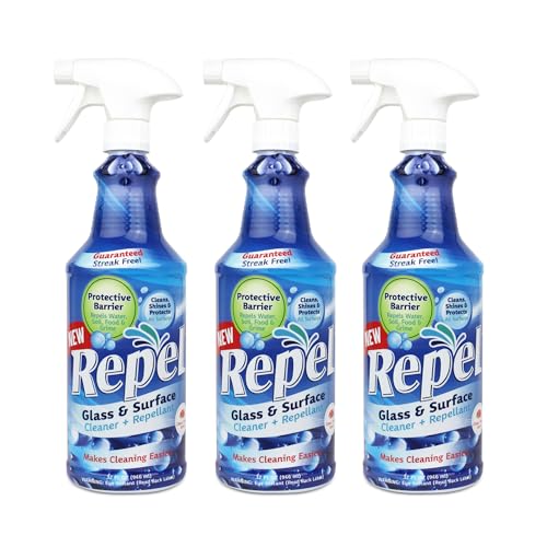 REPEL Glass & Surface Cleaner 32 fl. oz (3)