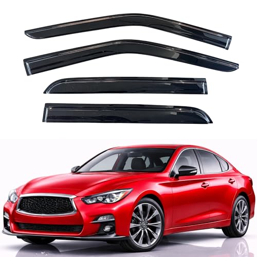 Rain Guards Fit for 2014 (2014-2022 Q50)