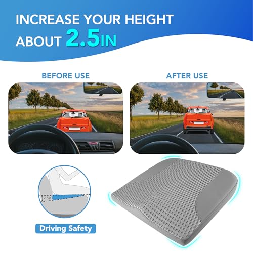 Car Seat Cushion (Dark Gray)
