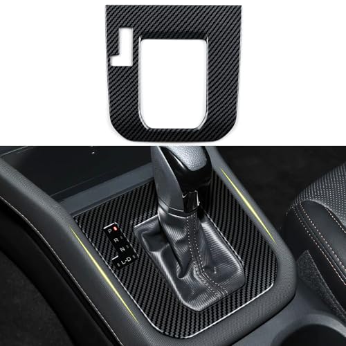 ABS Carbon Fiber Center Console Gear Shift Panel Trim Only for 2025 Subaru Forester Decal Accessories (Gear Shift Decal)