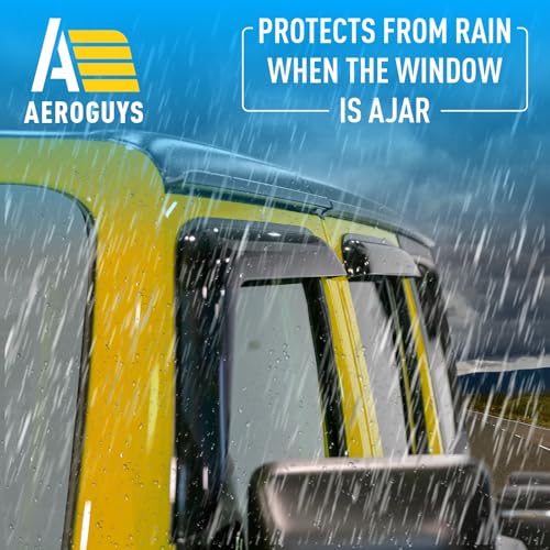 Extra Durable Window Deflectors Tape (For Jeep Wrangler 07-18 JK)