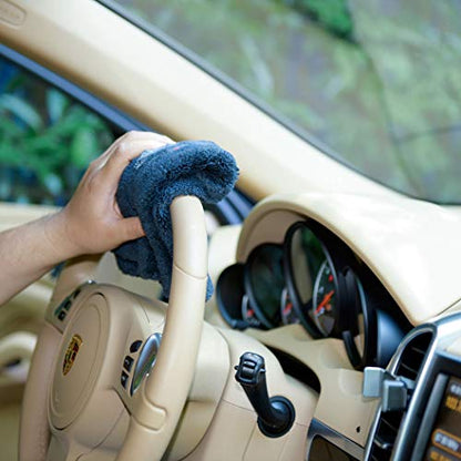 Premium Microfiber Towels (Black)