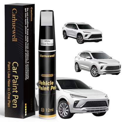 Touch Up Paint for Buick White Frost Tricoat (For Buick / White Frost Tricoat(G1W/WA140X)for Encore GX/Envision/Envista/Enclave)