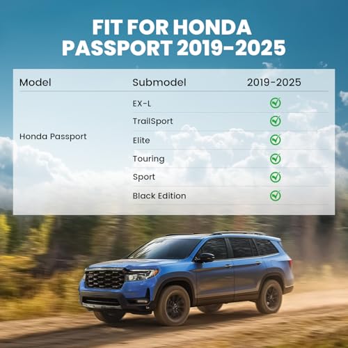Floor Mats for Honda Passport 2019