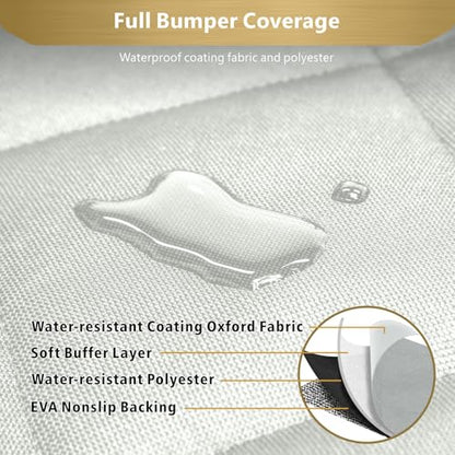 SUV Cargo Liner for Dogs (Grey / Large Extended (With Flaps) 93")