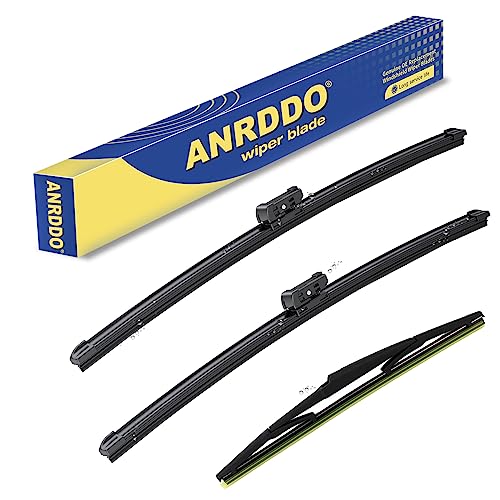 Wiper Blades Replacement for 2017 (24"+18"+14" / Top Lock)