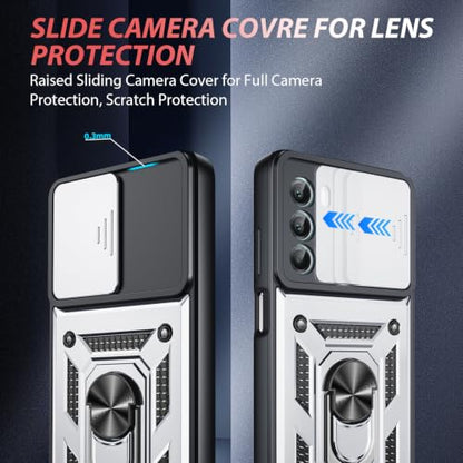 for Moto G Stylus 5G 2022 Case (Moto G Stylus 5G 2022（6.8"） / Silver)