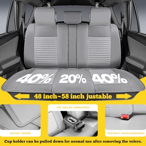 Car Seat Covers Full Set (Gray / Full set)