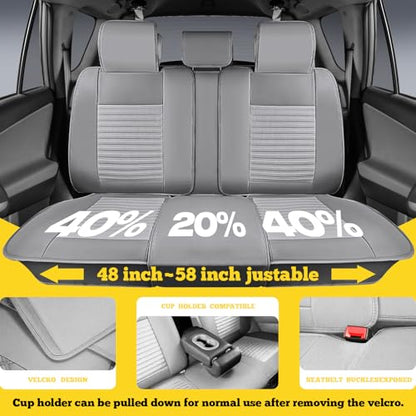 Car Seat Covers Full Set (Gray / Full set)
