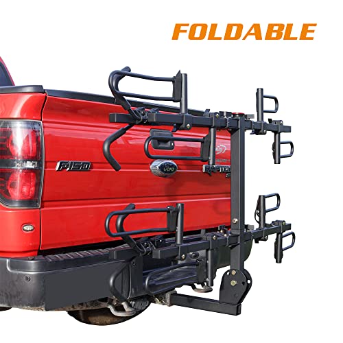 Foldable 4 Bike Rack (4-Bike Rack+160LBS)