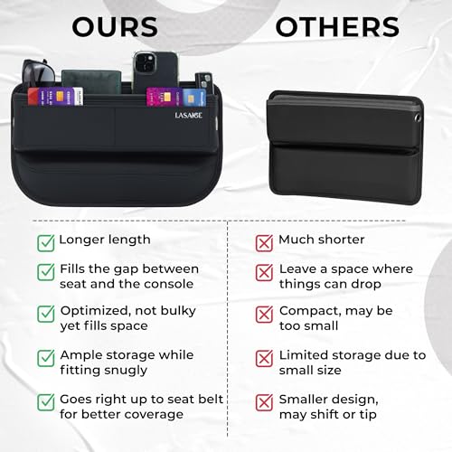 Car Seat Gap Filler Organizer