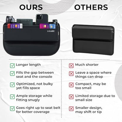 Car Seat Gap Filler Organizer