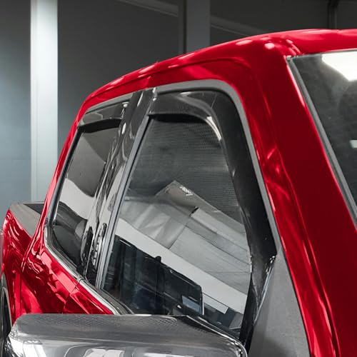 in Channel Extra Durable Rain Guards for Ford F150 2021 (For F150 21-26)