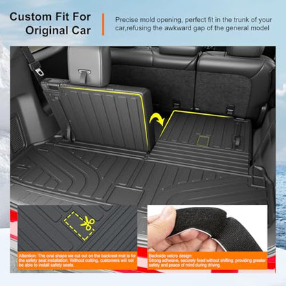 Floor Mats Cargo Mat Compatible with 13