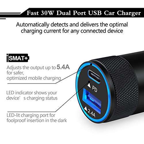 USB C Fast Car Charger (C-Black)