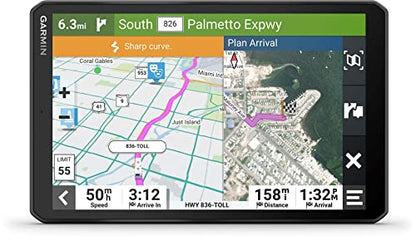 RV 895 8” GPS RV Navigator (8" without Dash Cam)