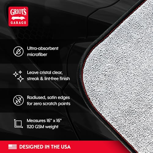 PFM Terry Weave Microfiber Towel for Car Cleaning