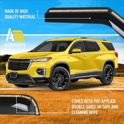 Extra Durable Window Deflectors in