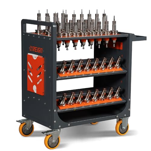 CNC Tool Organizers Service Rolling Carts (CAT/BT40-56CAP)