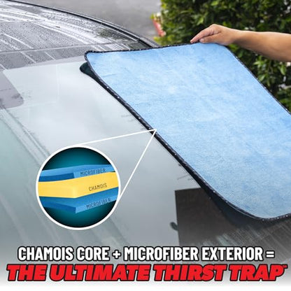 Thirst Trap Microfiber Chamois Towel (2 Pack)
