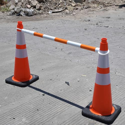 8 Pack Retractable Traffic Safety Cone Bar