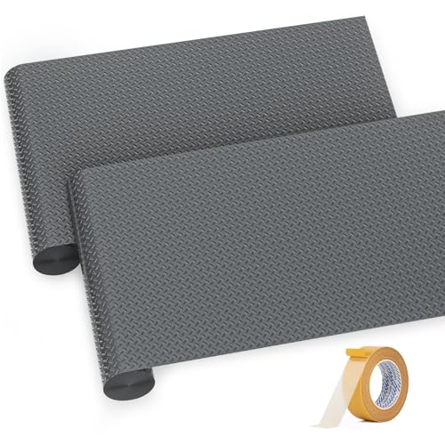 2Rolls 4x6.5FT Garage Floor Mat (2Rolls x 4 x 6.5FT / Grey Diamond)