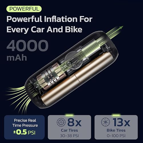 Bike Pump Portable Air Compressor for Cars & Bikes (LP1)