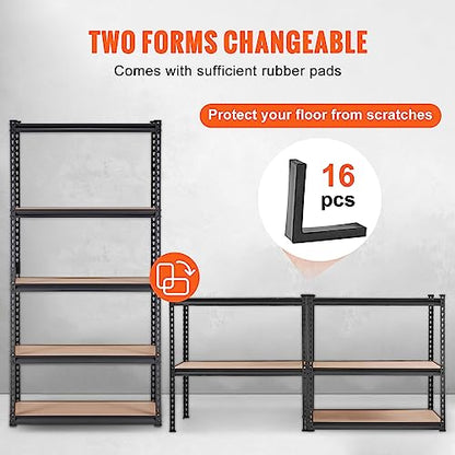 Storage Shelves 5 (36" L x 18" W x 72" H)